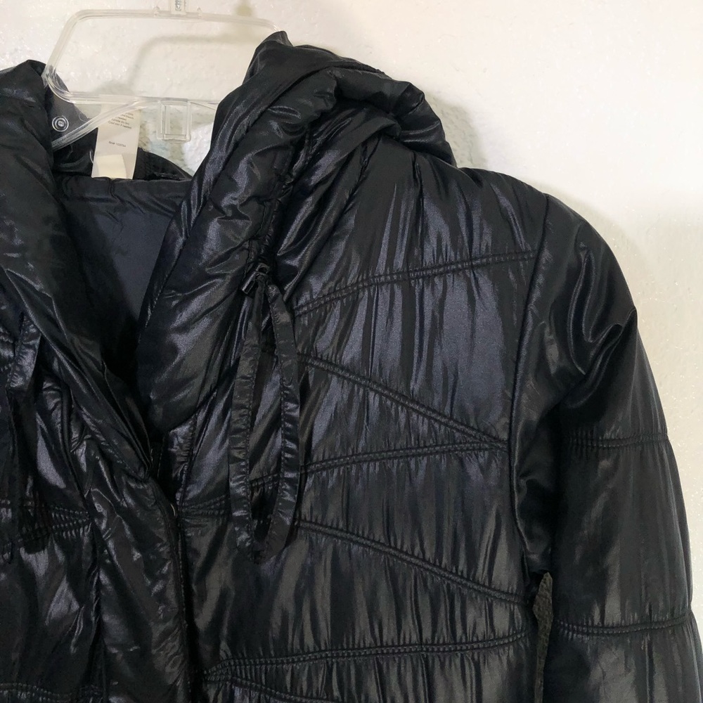 Black Puffer Jacket. Size Small - Picture 2 of 5